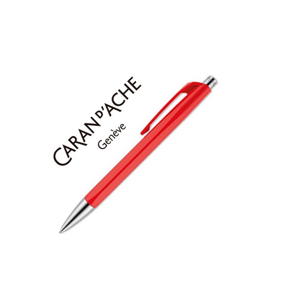 Boligrafo caran d'ache 888 infinite cuerpo plastico puntera y pulsador metalicos recargable rojo scarlet. Boligrafo caran d'ache 888 infinite cuerpo plastico puntera y pulsador metalicos recargable rojo scarlet.