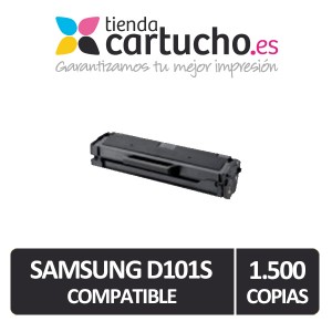 Toner SAMSUNG D101 compatible, para impresoras SAMSUNG ML-2160 / SCX-3205 / SCX-3400 / SCX-3405 PERTENENCIENTE A LA REFERENCIA Toner Samsung MLT-D101S