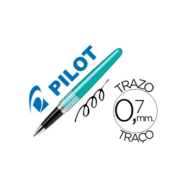 Boligrafo pilot urban mr retro pop turquesa 0,7 mm con estuche y bolsa. Boligrafo pilot urban mr retro pop turquesa 0,7 mm con estuche y bolsa.