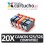 PACK 20 CANON PGI-525 CLI-526 (ELIJA COLORES) CARTUCHOS COMPATIBLES CANON PGI-525 CLI-526