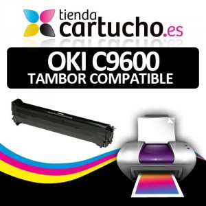 TAMBOR NEGRO OKI COMPATIBLE C9600 PARA LA IMPRESORA Toner OKI C9650dn