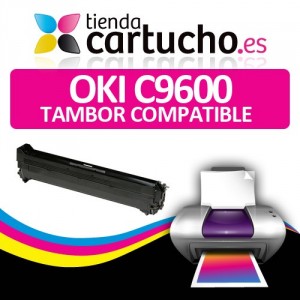 TAMBOR NEGRO OKI COMPATIBLE C9600 PARA LA IMPRESORA Toner OKI C9850