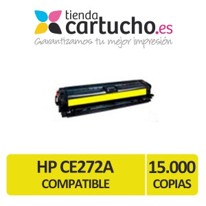 HP toner AMARILLO CE272A (650A) compatible para impresoras HP Color Laserjet CP5520 / CP5525 / CP5525N / CP5525DN / CP5525XH PARA LA IMPRESORA Toner HP Laserjet Enterprise CP5525XH Color