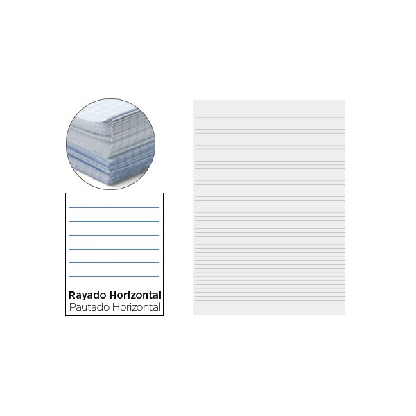 Papel florete liderpapel horizontal 60g/m2 paquete de 250. Papel florete liderpapel horizontal 60g/m2 paquete de 250.