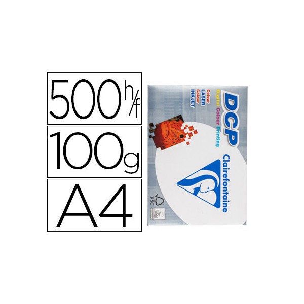 Papel fotocopiadora clairefontaine din a4 100 gramos paquete de 500 hojas. Papel fotocopiadora clairefontaine din a4 100 gramos paquete de 500 hojas.