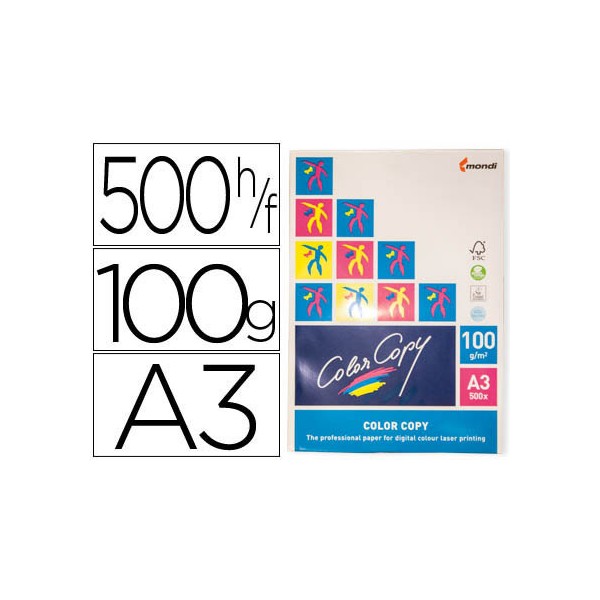 Papel fotocopiadora color copy din a3 100 gramos paquete de 500 hojas. Papel fotocopiadora color copy din a3 100 gramos paquete de 500 hojas.