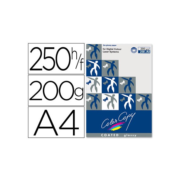Papel fotocopiadora color copy glossy din a4 200 gramos paquete 250 hojas. Papel fotocopiadora color copy glossy din a4 200 gramos paquete 250 hojas.