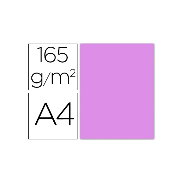 Papel color liderpapel a4 165g / m2 lila paquete de 9. Papel color liderpapel a4 165g / m2 lila paquete de 9.