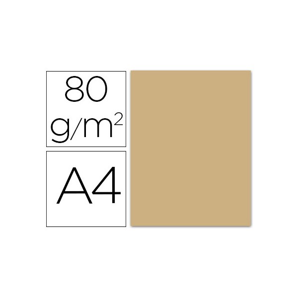 Papel color liderpapel a4 80g/m2 crema paquete de 15. Papel color liderpapel a4 80g/m2 crema paquete de 15.