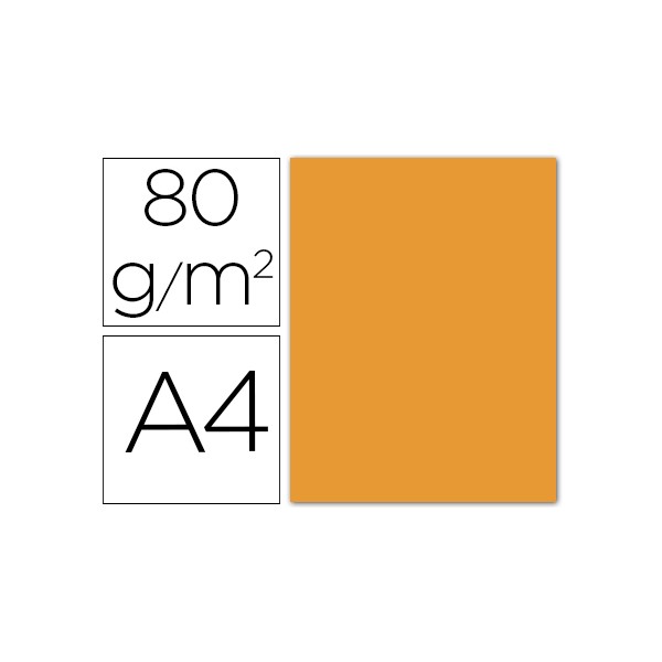 Papel color liderpapel a4 80g/m2 naranja paquete de 15. Papel color liderpapel a4 80g/m2 naranja paquete de 15.
