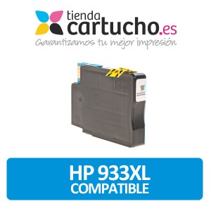 Cartucho HP 933XL CYAN REMANUFACTURADO PREMIUM compatible con Officejet 6100 / 6600 / 6700 PERTENENCIENTE A LA REFERENCIA Encre HP 932 / 932XL / 933 / 933XL