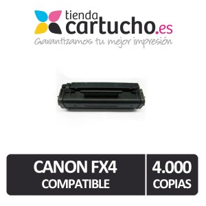 Toner CANON FX-4 Compatible para impresoras LaserClass 8500, 9000 / FAXPHONE L800, L900  PERTENENCIENTE A LA REFERENCIA Canon FX4