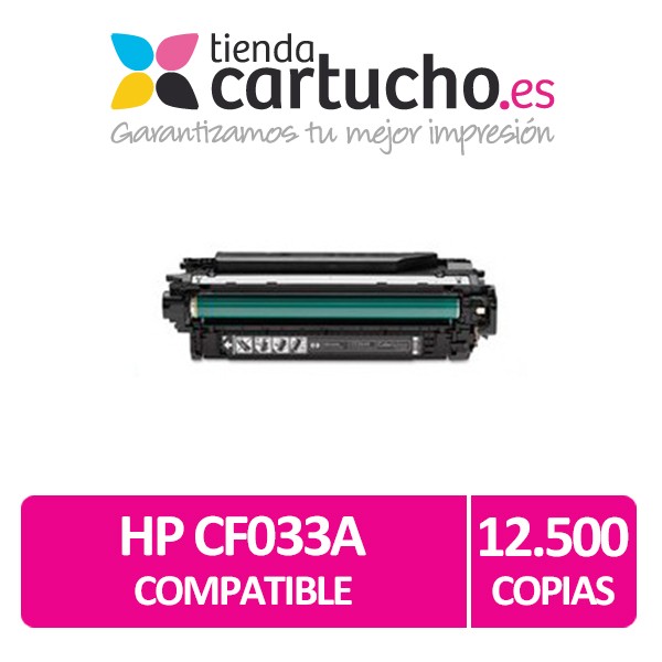 Toner HP CF033A MAGENTA compatible pour imprimantes HP Color Laserjet Enterprise CM4540 / CM4540F / CM4540MFP / CM4540FSKM Toner HP CF033A MAGENTA compatible pour imprimantes HP Color Laserjet Enterprise CM4540 / CM4540F / CM4540MFP / CM4540FSKM
