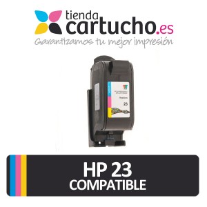 HP 23 (40ml.) CARTUCHO COMPATIBLE (SUSTITUYE CARTUCHO ORIGINAL REF. C1823DE y C1823GE) PARA LA IMPRESORA HP OfficeJet Pro 1170c