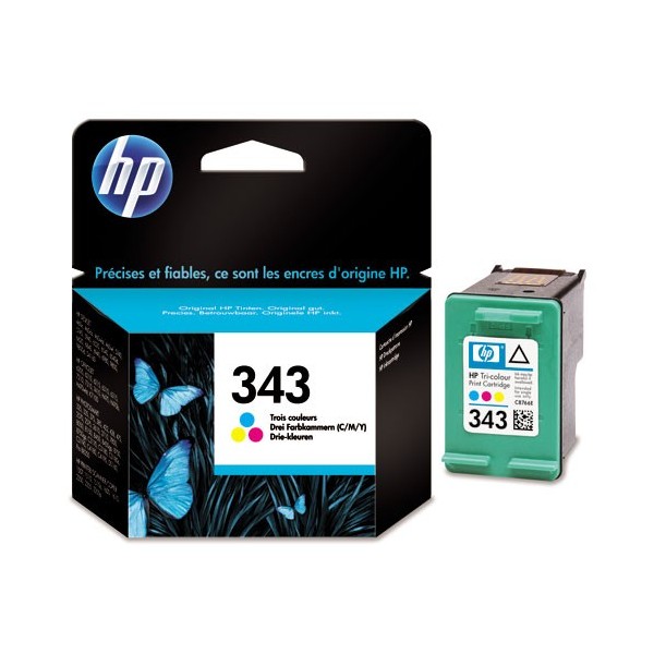 HP 343 COULEUR ENCRE ORIGINAL HP 343 COULEUR ENCRE ORIGINAL