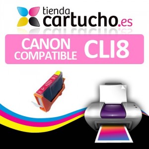 CARTUCHO COMPATIBLE CANON CLI-8 PHOTO CYAN PARA LA IMPRESORA Cartouches d'encre Canon Pixma IP7600