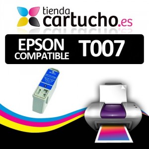 CARTUCHO COMPATIBLE EPSON T007 PARA LA IMPRESORA Epson Stylus Photo 1275