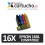 PACK 16 (ELIJA COLORES) CARTUCHOS COMPATIBLES EPSON 16XL