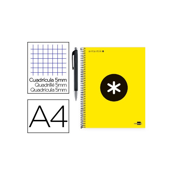 Cuaderno espiral liderpapel a4 micro antartik tapa forrada 120 h 100g cuadro 5 mm color amarillo promo caran d ache. Cuaderno espiral liderpapel a4 micro antartik tapa forrada 120 h 100g cuadro 5 mm color amarillo promo caran d ache.