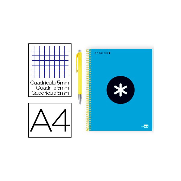 Cuaderno espiral liderpapel a4 micro antartik tapa forrada 120 h 100g cuadro 5 mm color azul promo caran d ache. Cuaderno espiral liderpapel a4 micro antartik tapa forrada 120 h 100g cuadro 5 mm color azul promo caran d ache.