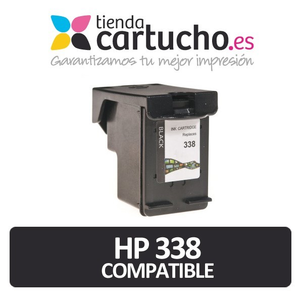 CARTOUCHE D'ENCRE HP 338 (18ml.) REMANUFACTURÉ PREMIUM (REMPLACER CARTOUCHE ORIGINAL REF. C8765EE) CARTOUCHE D'ENCRE HP 338 (18ml.) REMANUFACTURÉ PREMIUM (REMPLACER CARTOUCHE ORIGINAL REF. C8765EE)