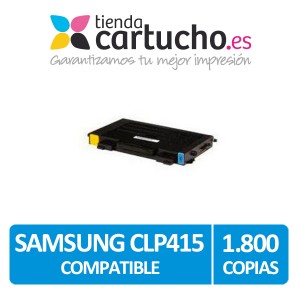 TONER CYAN SAMSUNG CLP 415 / CLT C504S COMPATIBLE PERTENENCIENTE A LA REFERENCIA Toner Samsung CLT-504