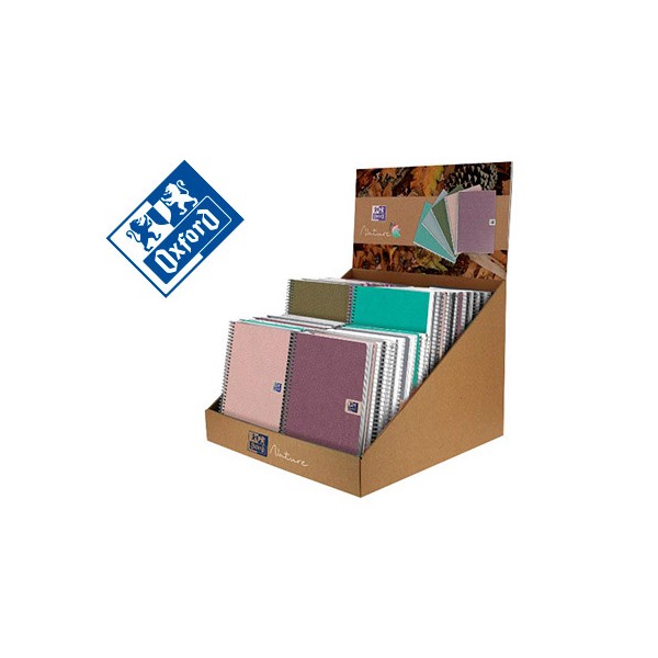Cuaderno espiral oxford tapa extradura european book nature din a5+ expositor sobremesa de 45 unidades. Cuaderno espiral oxford tapa extradura european book nature din a5+ expositor sobremesa de 45 unidades.