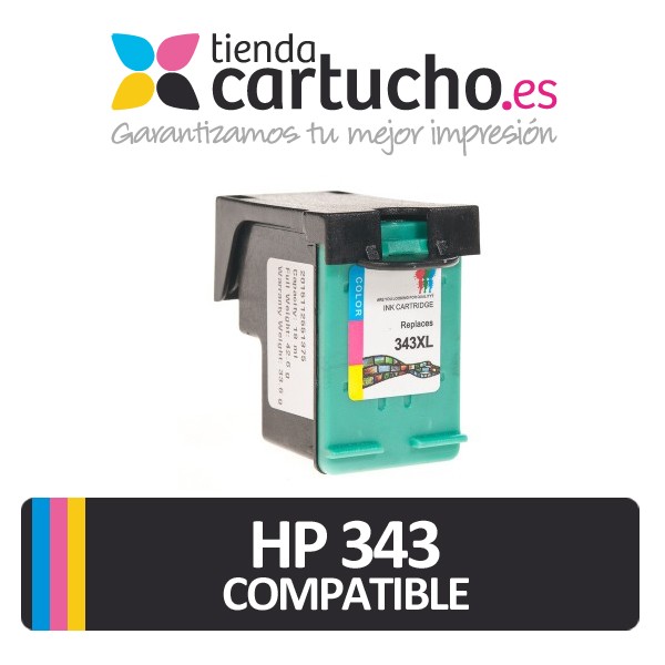 CARTOUCHE D'ENCRE HP 343 (17ml.) REMANUFACTURÉ PREMIUM (REMPLACER CARTOUCHE ORIGINAL REF. C8766EE) CARTOUCHE D'ENCRE HP 343 (17ml.) REMANUFACTURÉ PREMIUM (REMPLACER CARTOUCHE ORIGINAL REF. C8766EE)