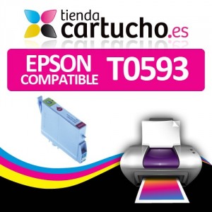 CARTUCHO COMPATIBLE EPSON T0591 NEGRO PARA LA IMPRESORA Epson Stylus Photo R 2400