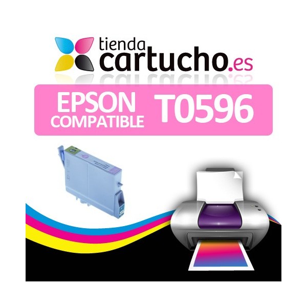 CARTOUCHE COMPATIBLE EPSON T0596 LIGHT MAGENTA CARTOUCHE COMPATIBLE EPSON T0596 LIGHT MAGENTA