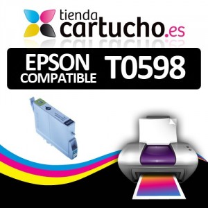 CARTUCHO COMPATIBLE EPSON T0591 NEGRO PERTENENCIENTE A LA REFERENCIA Encre Epson T0591/2/3/4/5/6/7/8/9