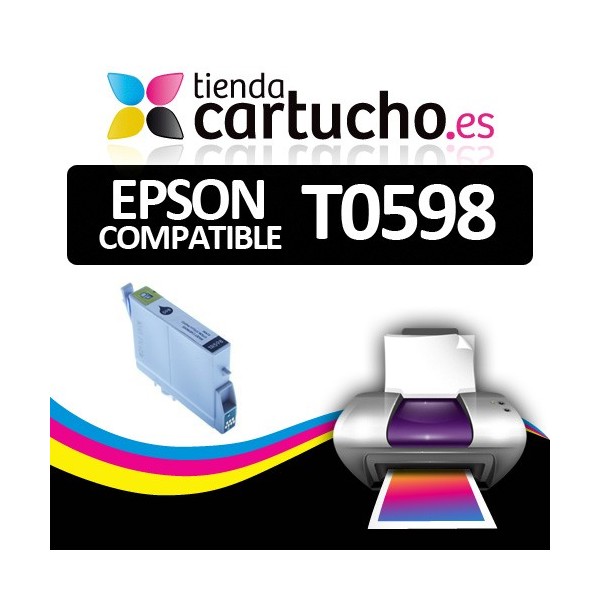 CARTOUCHE COMPATIBLE EPSON T0598 NOIR MAT CARTOUCHE COMPATIBLE EPSON T0598 NOIR MAT