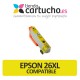 EPSON 26XL/T2634 AMARILLO Compatible para impresoras Epson Expression Premium XP-600, XP-605, XP-700, XP-800