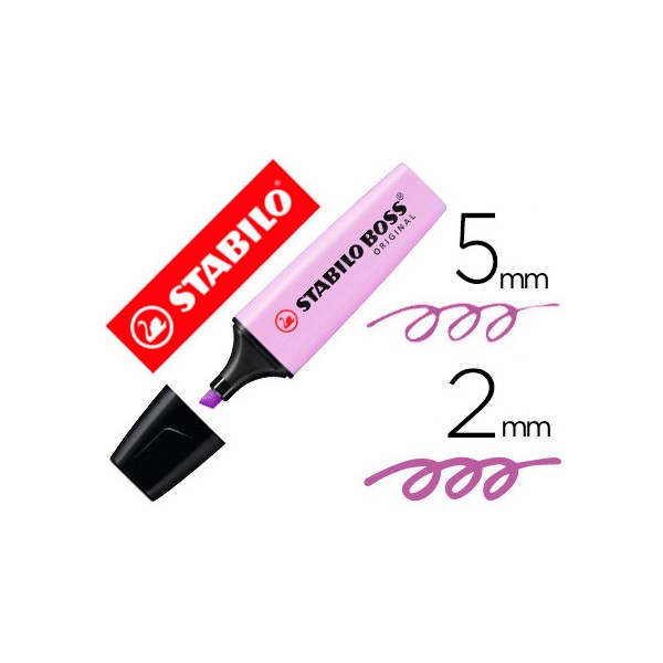 Rotulador stabilo boss pastel fluorescente 70 brisa violeta. Rotulador stabilo boss pastel fluorescente 70 brisa violeta.