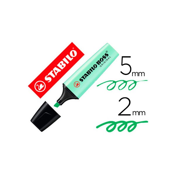 Rotulador stabilo boss pastel fluorescente 70 pizca de menta. Rotulador stabilo boss pastel fluorescente 70 pizca de menta.