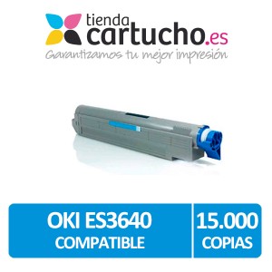 OKI ES3640 CYAN COMPATIBLE REF. 42918927 PARA IMPRESORAS OKI EXECUTIVE SERIE 3640 PERTENENCIENTE A LA REFERENCIA OKI ES3640