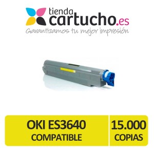 OKI ES3640 AMARILLO COMPATIBLE REF. 42918925 PARA IMPRESORAS OKI EXECUTIVE SERIE 3640 PERTENENCIENTE A LA REFERENCIA OKI ES3640