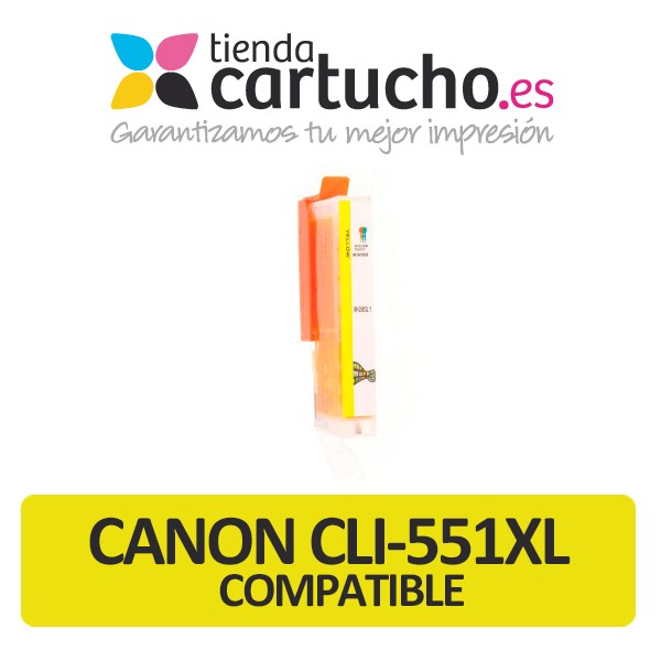 Cartouche Compatible CANON CLI-551XL JAUNE Cartouche Compatible CANON CLI-551XL JAUNE