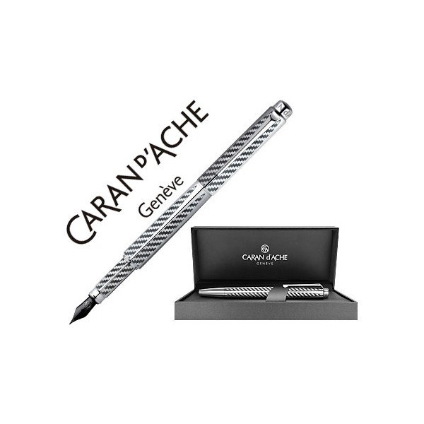 Pluma caran d'ache rnx.316 fiber acero inox grabada en urdimbre a laser plumin acero inox revestido pvd con. Pluma caran d'ache rnx.316 fiber acero inox grabada en urdimbre a laser plumin acero inox revestido pvd con.