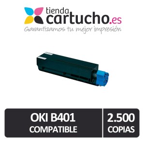 Toner compatible OKI B401 / B401d / B401dn / MB441 / MB451 / MB451w PERTENENCIENTE A LA REFERENCIA OKI B401