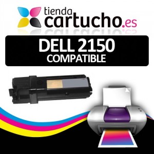 Toner Negro DELL 2150 compatible PERTENENCIENTE A LA REFERENCIA Cartouches DELL 2150