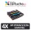 PACK 4 (ELIJA COLORES) CARTUCHOS COMPATIBLES HP CF210X/1A/2A/3A