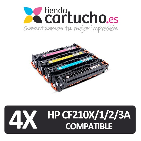 PACK 4 (CHOISIR LES COULEURS) CARTOUCHES COMPATIBLES HP CF210X/1A/2A/3A. Canon 731 PACK 4 (CHOISIR LES COULEURS) CARTOUCHES COMPATIBLES HP CF210X/1A/2A/3A. Canon 731