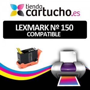 CARTUCHO COMPATIBLE NEGRO LEXMARK Nº 150XL PERTENENCIENTE A LA REFERENCIA Cartouches Lexmark Nº 150XL