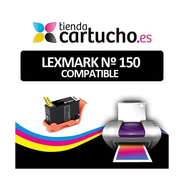 CARTOUCHE COMPATIBLE NOIR LEXMARK Nº 150XL CARTOUCHE COMPATIBLE NOIR LEXMARK Nº 150XL