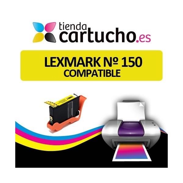 CARTOUCHE COMPATIBLE JAUNE LEXMARK Nº 150XL CARTOUCHE COMPATIBLE JAUNE LEXMARK Nº 150XL