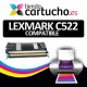 Toner NEGRO LEXMARK C522 compatible