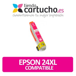 CARTUCHO COMPATIBLE EPSON T2433 (24XL) MAGENTA PERTENENCIENTE A LA REFERENCIA Encre Epson 24 / 24XL