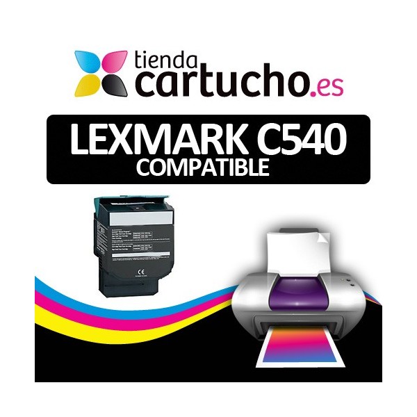 Toner NOIR LEXMARK C540 compatible Toner NOIR LEXMARK C540 compatible