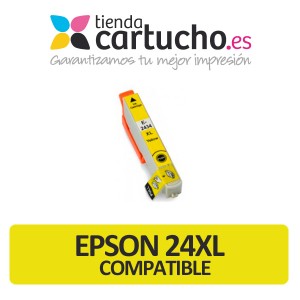 CARTUCHO COMPATIBLE EPSON T2434 (24XL) AMARILLO PERTENENCIENTE A LA REFERENCIA Encre Epson 24 / 24XL